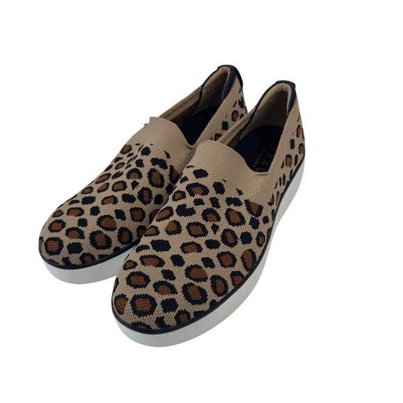 Traq by Alegria Mystic Womens Slip-On Leopard Print Slip On Shoes Size 41 - Picture 12 of 16